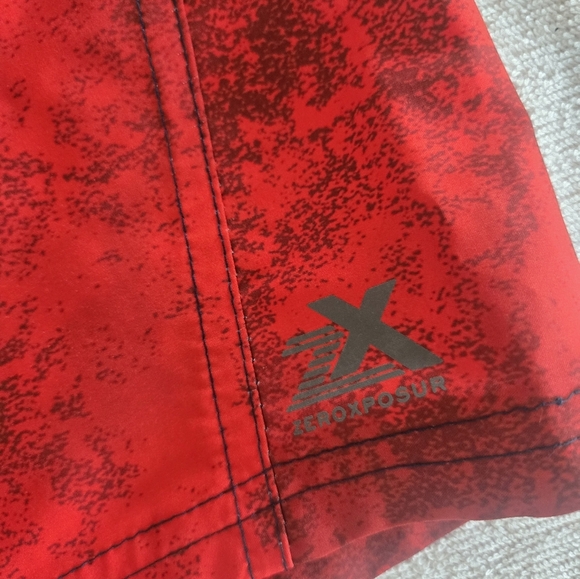 ZeroXposur Mens Red White And Blue Board Shorts Swimwear XL - Picture 6 of 8